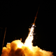 Illustration for article titled NASAs rocket-powered light show sets fire to the night!